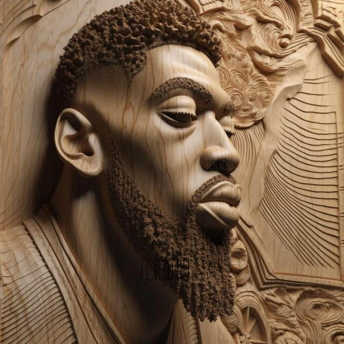 Anthony Davis 2 stl model for CNC